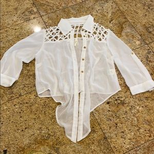 White blouse size medium